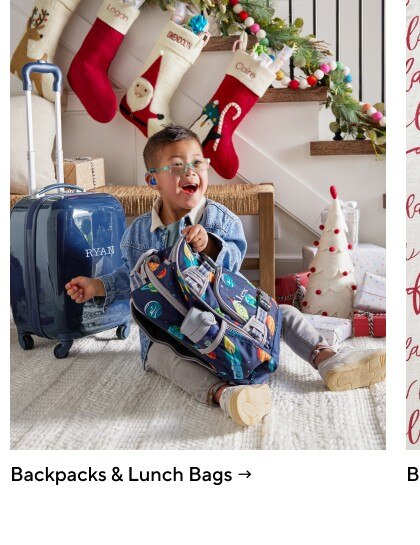 Backpacks & Lunch Bags